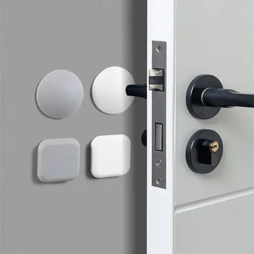 Door Stopper Silicone Handle Bumpers Self Adhesive Mute Anti-Shock Protection Porte Pad Home Improvement Wall Protector Pad - Image 5