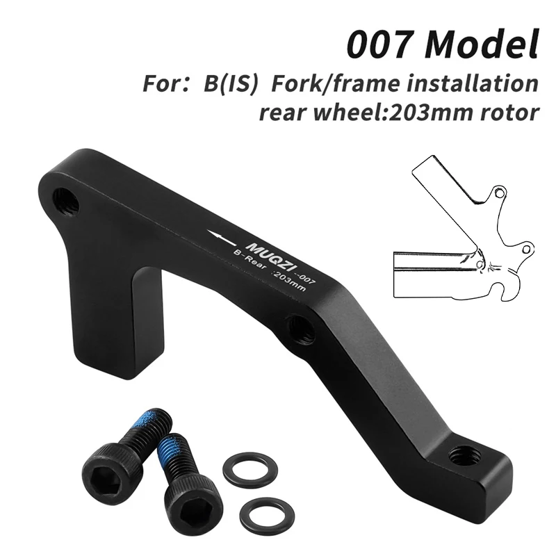 180mm Disc Brake Adapter Flat-Mount To Post-Mount Calper Adapter