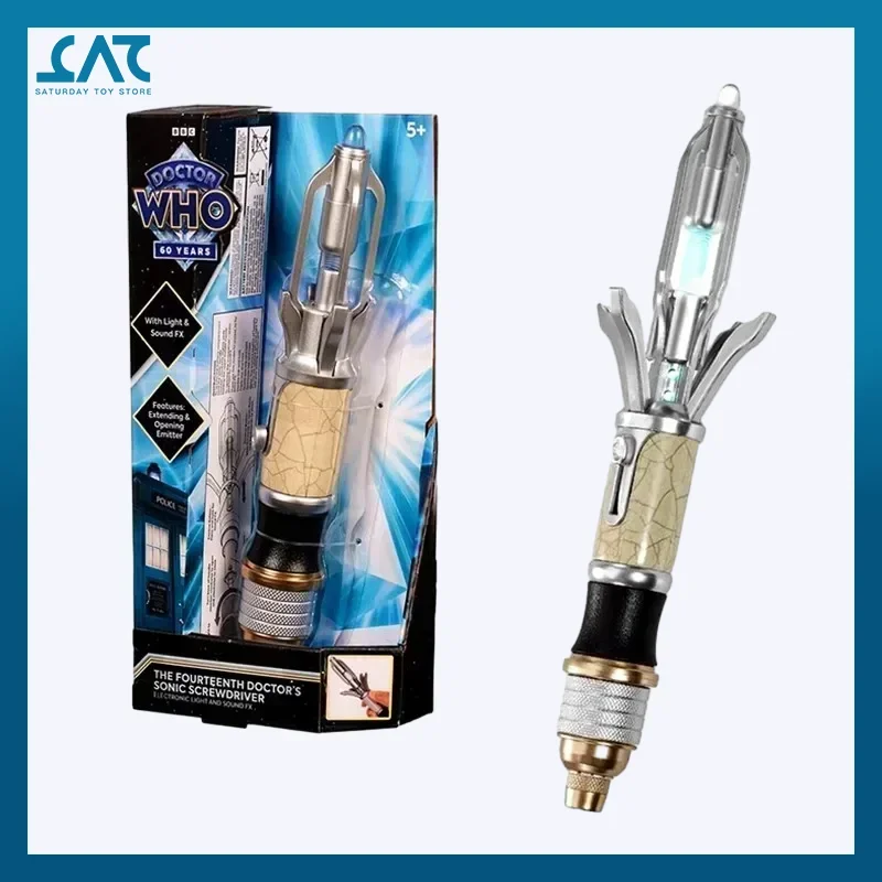 Doctor Who Sonic Cacciavite Giocattolo 10Th 12Th 14Th Generations Film Con Merce Leggera Cosplay Giocattoli Estensibili Regali Di Compleanno
