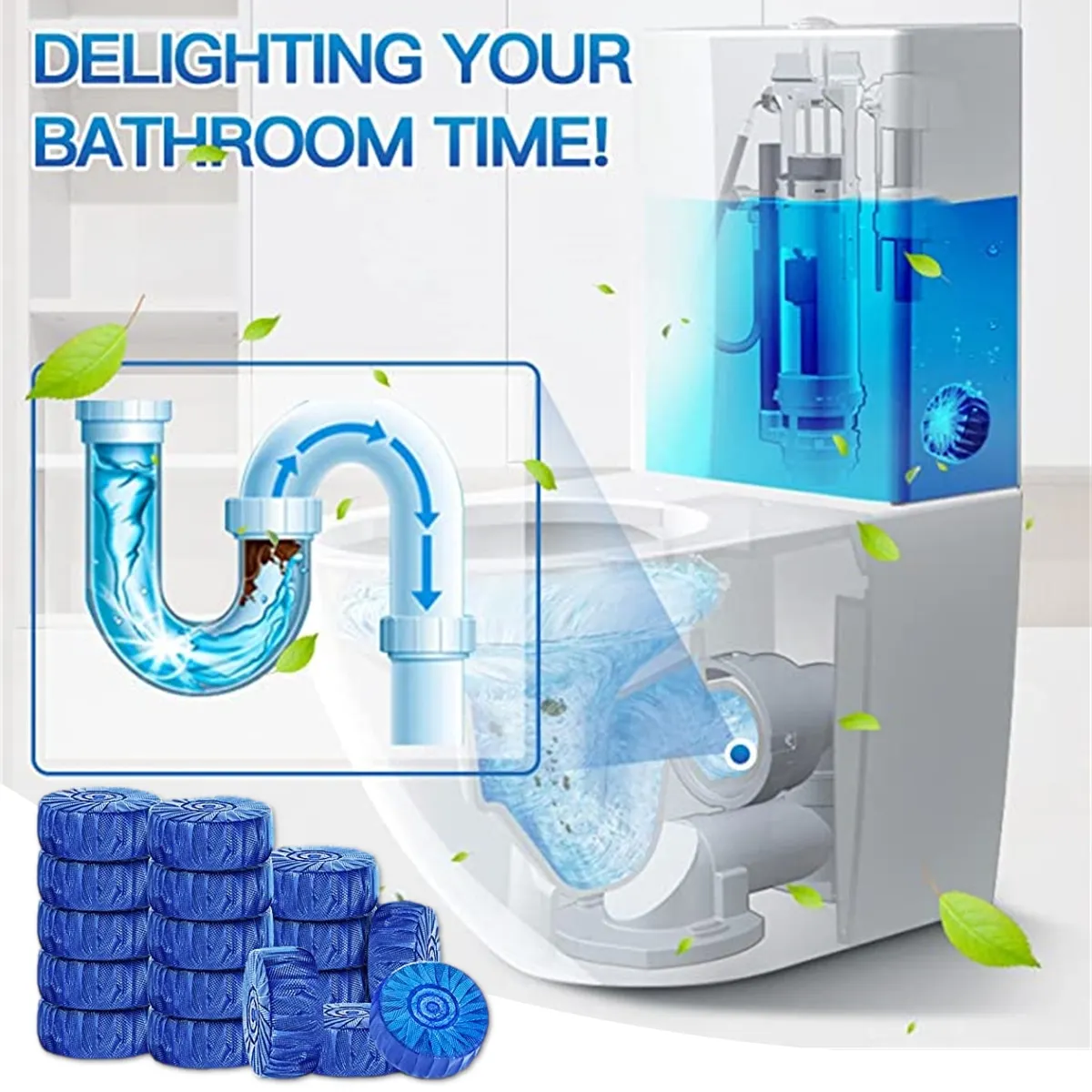 

Многоразовый очиститель для унитаза, средство для чистки пены, средство для очистки ванной комнаты, быстрое удаление мочи, шипучие таблетки, набор гаджетов