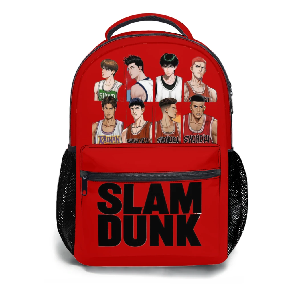 Slam Dunk Printed Lightweight Casual Children's Schoolbag Youth Backpack Anime Cartoon Schoolbag