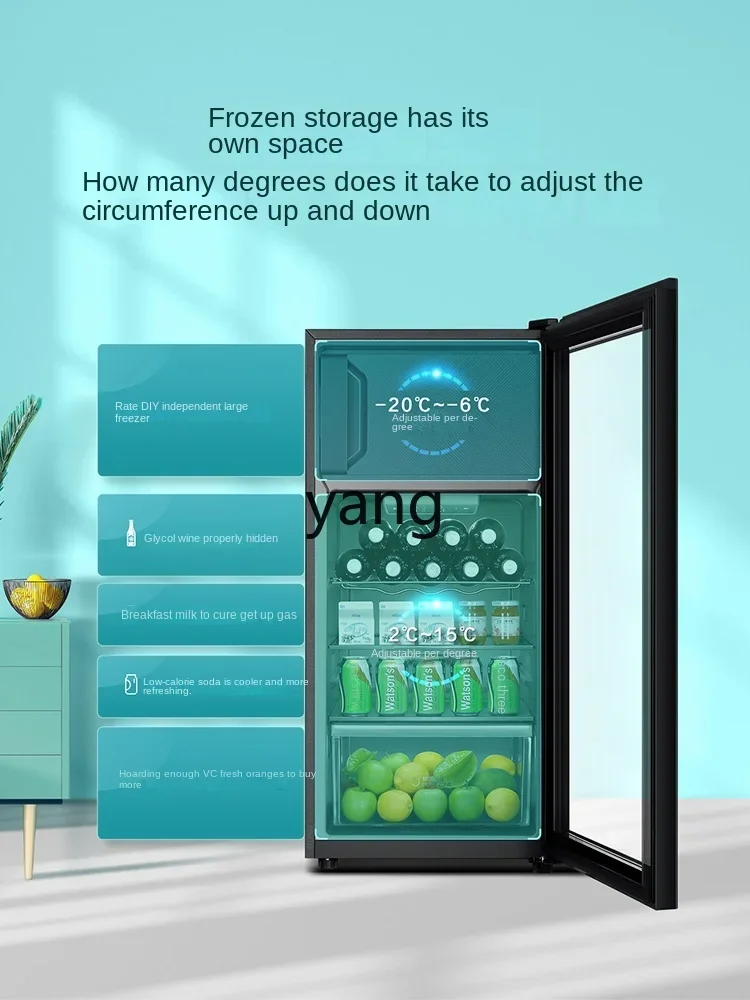 L'm'm Home Living Room Office Refrigerator Refrigerated Cabinet Freezer Warranty