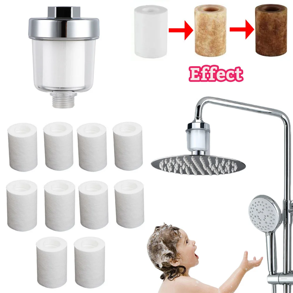 Universal Water Purifier Kit for Faucets and Showers - High-Density Filtration with PP Cotton for Hard Water