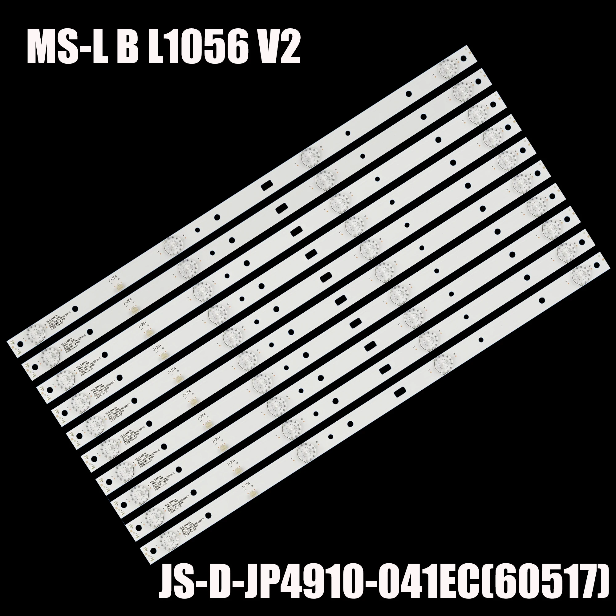 Tiras de Retroiluminação Led para 49ax3000 Ys-l E469119 E49du1000 Mcpcb Js-d-jp4910041ec60517 Du491000 Ctv5035smart Ms-l b L1056 v2