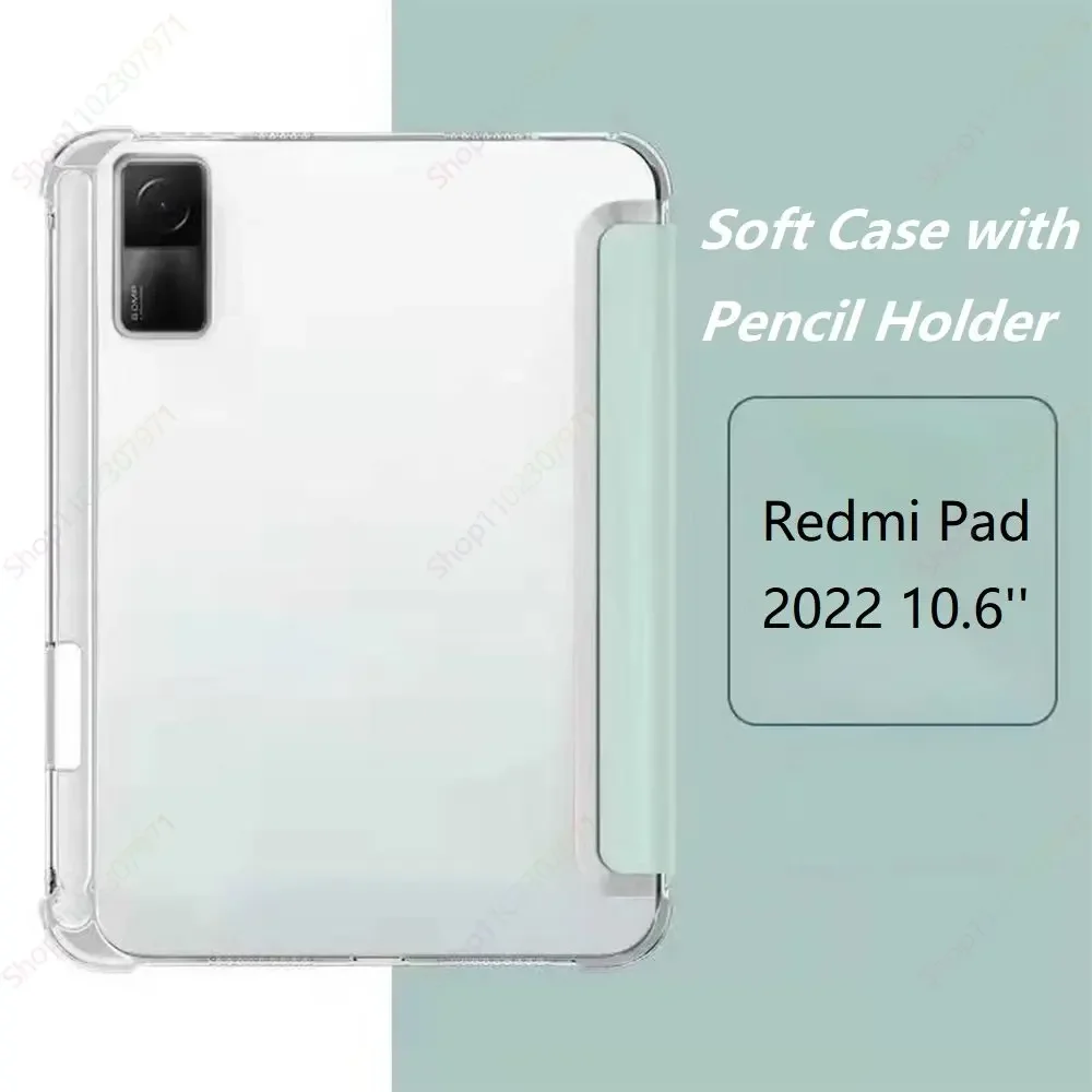 Enhanced Protective Trifold Stand Case for Tablets - 10.6 to 11 Inch