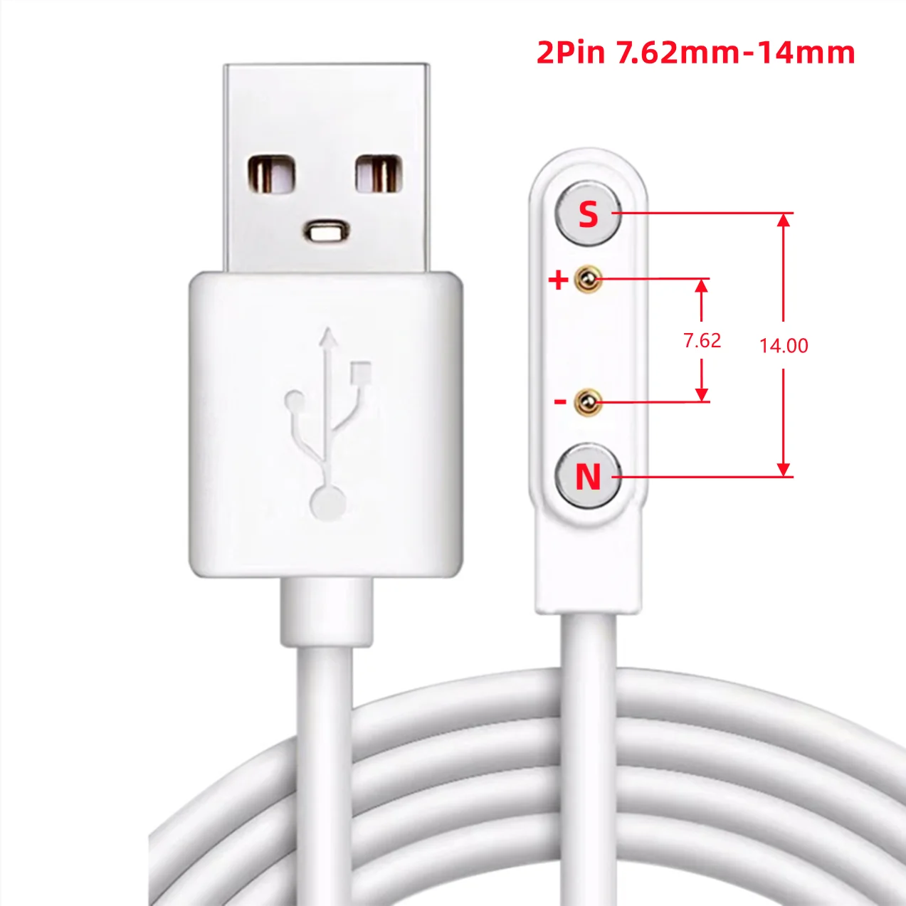 ตัวเลือกสินค้า สายชาร์จแม่เหล็ก USB-C สำหรับสมาร์ทวอทช์