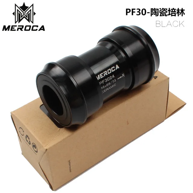 MEROCA BB30 PF30 to SHIMANO 24mm 22 Ceramic BIKE BB press BICYCLE bottom bracket | Спорт и развлечения