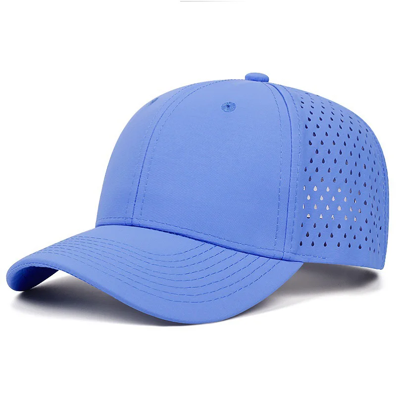 Neue Damen- und Herren-Baseballkappen mit Netzstoff, Atmungsaktiv, für Sommer und Frühling, Sonnenschutz, Outdoor-Mountainbike-Zubehör, Einfarbig – Detail 3