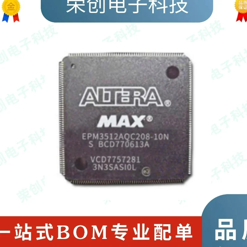 

1 PCS/LOTE EPM3512AQC208-10N QFP-208 100% New and Original IC chip integrated circuit