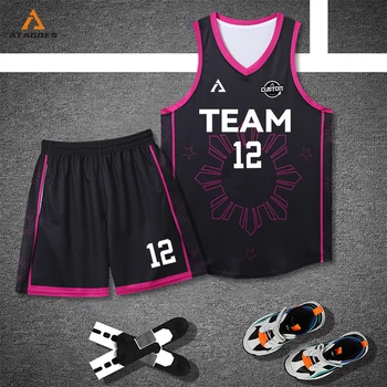 Custom Print Logo Men Women Plus Size Basketball Jersey Set Club College Team Professional Basketball Training Uniforms Suit 272 1
