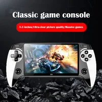 X9 portable game console, 5.5-inch screen, 1500mAh, retro video game player, Type C charging, electronic game player, large Arca 1