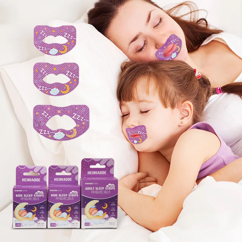 Anti Snoring Nasal Strips Orthopaedic Mouth Sticker for Children Adult Sleeping Anti-snoring