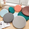 Memory Foam Seat Cushion 30/35/40/45cm Anti-Slip Soft Solid round Floor Seat Futon Office Chair Pad Bar Stool Seat Stool Cushion 5