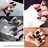 10pcs/lot Metal Curve Nail Charms Piercing Design Ring Jewelry Hand Drill Punk Style Nails Art Decoration 4