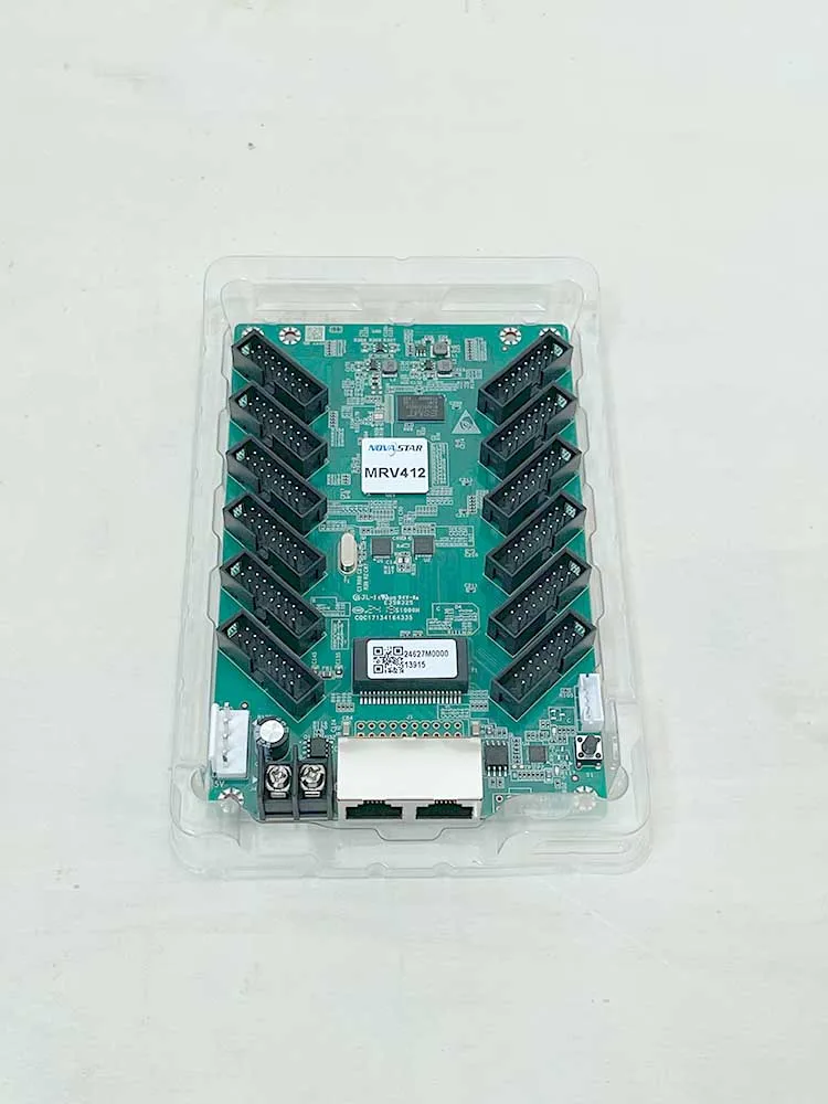 Novastar MRV412 Receiving Card LED Video Wall Controller LED Display Screen RGB Matrix HBU75 Full Color Module Control card