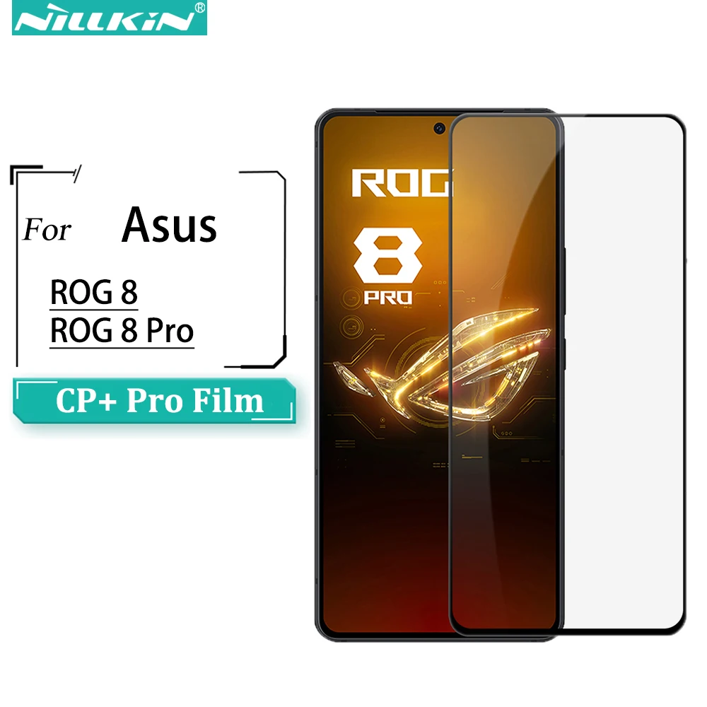 

Nillkin для Asus ROG Phone 8 / 8 Pro CP + Pro 2.5D ультратонкое полное покрытие закаленное стекло Защита экрана для ROG Phone 8 стекло