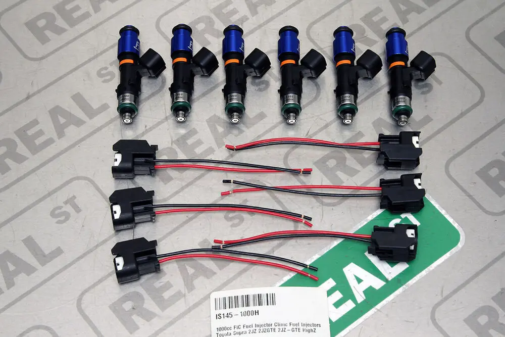 

1000cc FIC Fuel Injector Clinic Injectors for Supra 2JZ 2JZGTE 2JZ-GTE HighZ