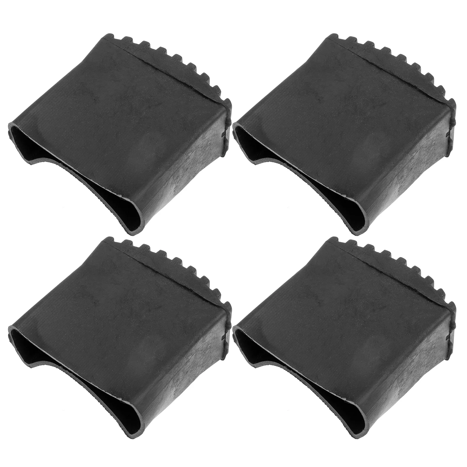 

4 Pcs Ladder Foot Cover Ladders for Home Feet Pad Safety Mask Non-slip Step Caps Rubber Leg Protector Accessories Mat