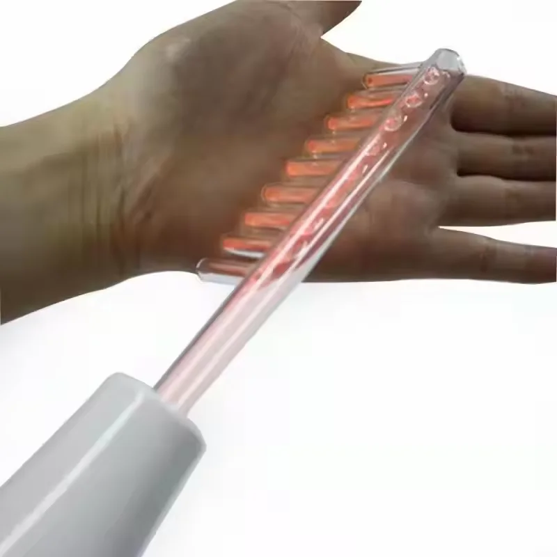 Portable Electrical High Frequency Facial Beauty Machine Acne Treatment Skin Tightening Detox Face Head