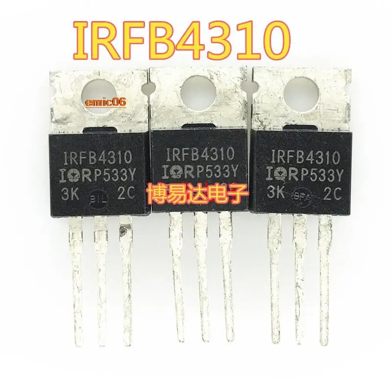 

5 шт., Оригинальные запасные части IRFB4310 B4310 IR TO-220 140A100V NMOS