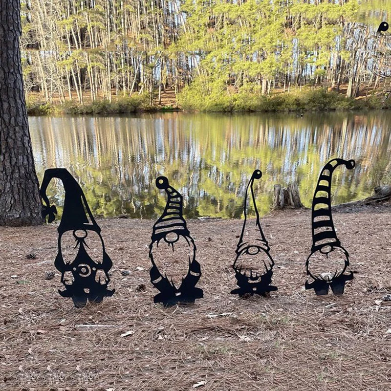 

Acrylic Easy To Install Weather-resistant Vibrant Colors Eye-catching Unique Decor For Yard Whimsical Garden Gnomes Gnomes