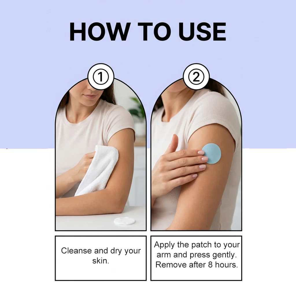 Body care patches for daily comfort; skin-friendly care for the body, highlighting curves; breathable and convenient patches - 4