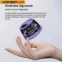 HOMEFISH G200 Portable Bluetooth Speaker G200 RGB Lighting Magnetic Speaker BT5.3 Mini Sound Box 7 Hours Playback Phone Holder - Image 4