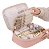 Women's Makeup Bag Large Capacity Double Layer Cosmetic Bag Waterproof Toiletry Pouch Cosmetics Organizer Travel Essentials 1