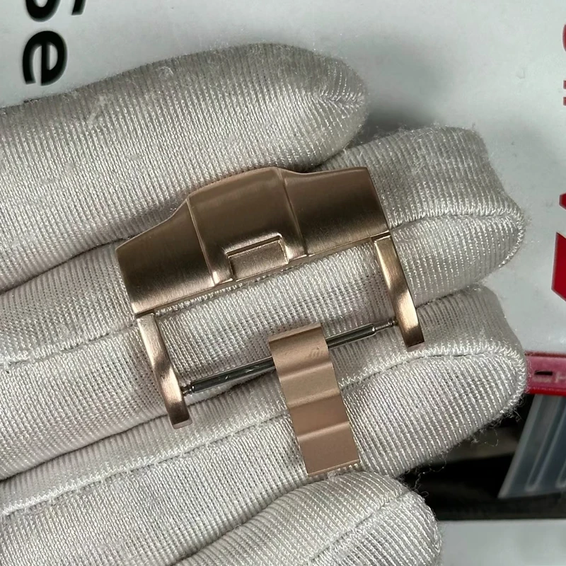 FUYIJIA Couple A-udemars P-iguet ROYAL OAK Pin Buckle Belt Clasp 24MM 22MM 20MM 18MM 316L Stainless Steel Needle Buckle