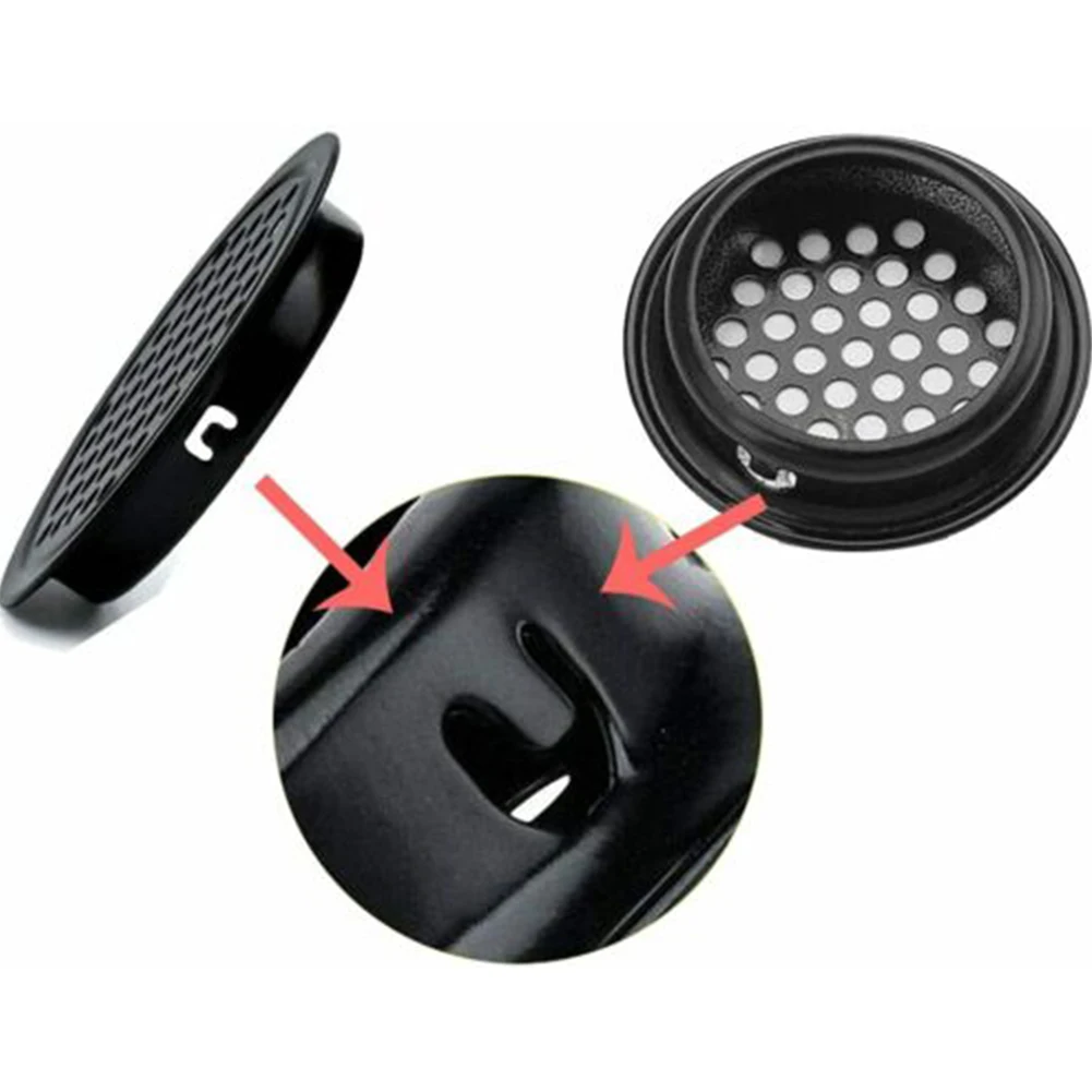 10pcs Round Ventilation Grilles Round Ducting Air Vent Louver Hole Mesh Vents Dia.35mm Wardrobe Grille Ventilation Systems air vent grille ventilation grille