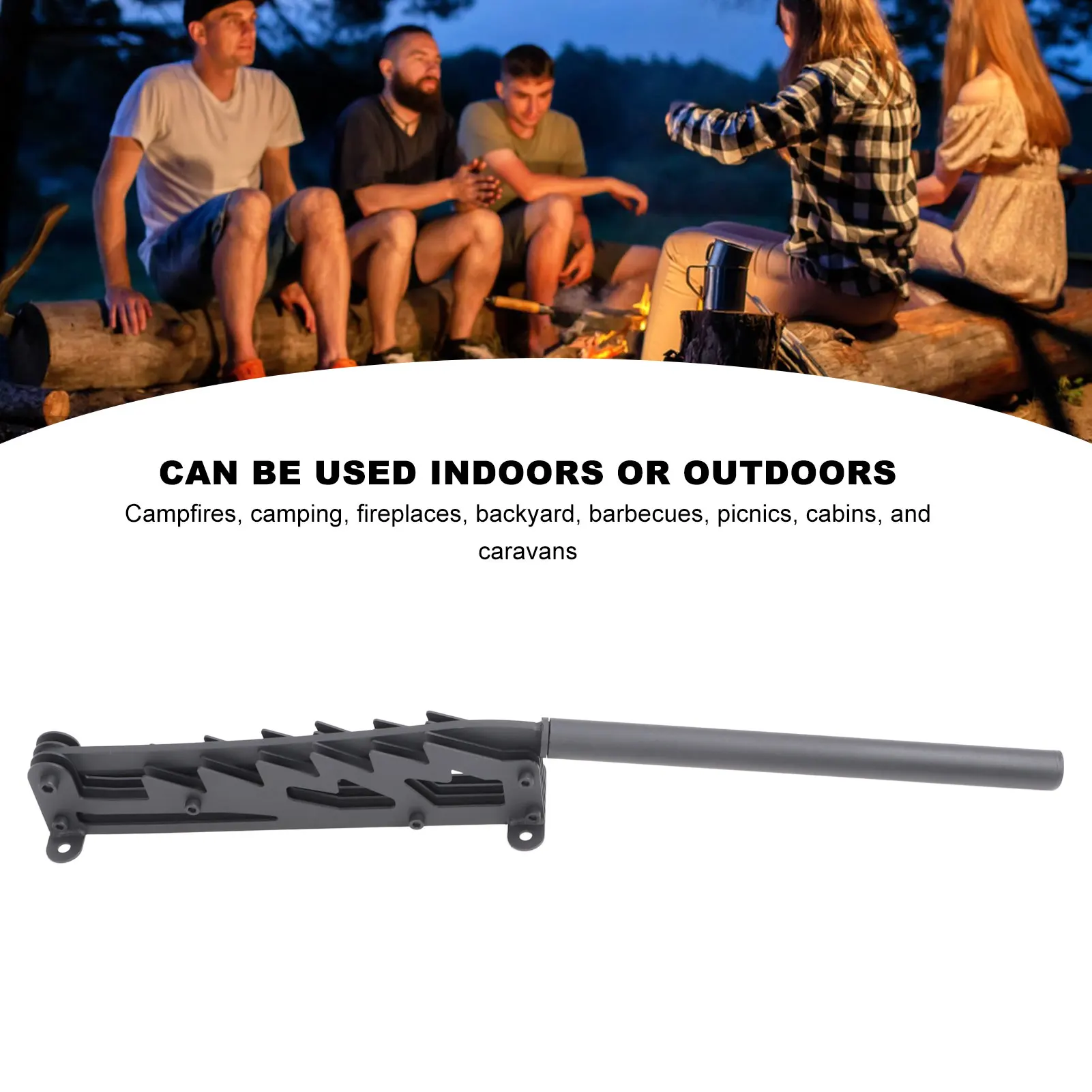 Wall Mounted Kindling Splitter High Carbon Steel Detachable Powerful Wall Mounted Log Splitter for Home