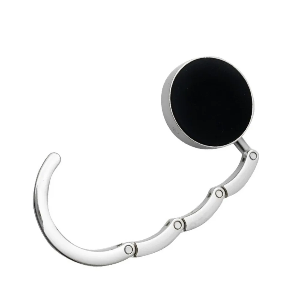 NEW Foldable Handbag Hook Marble Pattern Portable Briefcase Hanger Durable Creative Purse Hook for Women for Table