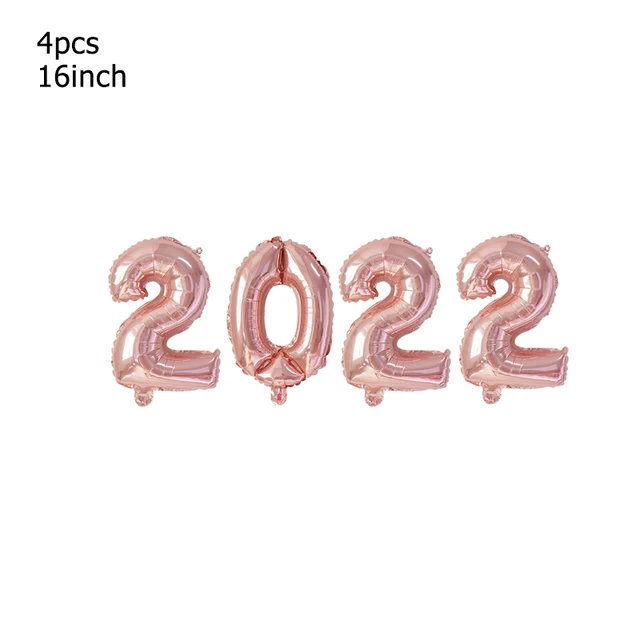 1-15pcs Graduation Balloons Gold Silver Black Latex Balloon Confetti Ballons 2022 Congratulation Grad Party Decoration Supplies 16inch-2022-rosegold