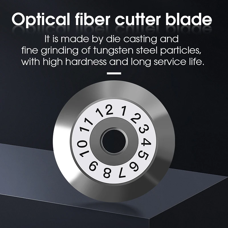 12 торцевых поверхностей, искусственная кожа, оптический резак, инструмент для резки волокна, запасные части, 12 лезвия поверхности