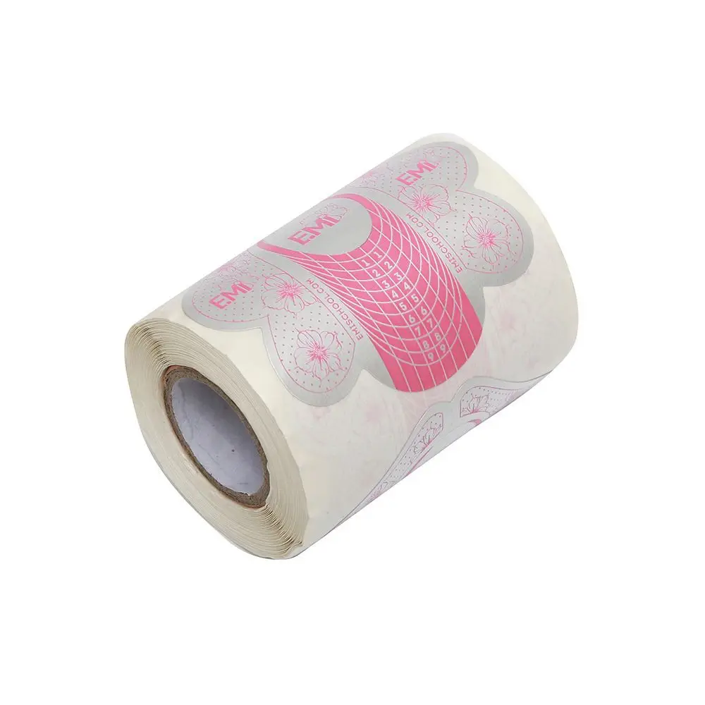 Pink Decor Acrylic Butterfly Sticker Extension Forms Guide Self-Adhesive Nail  Art Nail Paper Tray Fake Nails Manicure