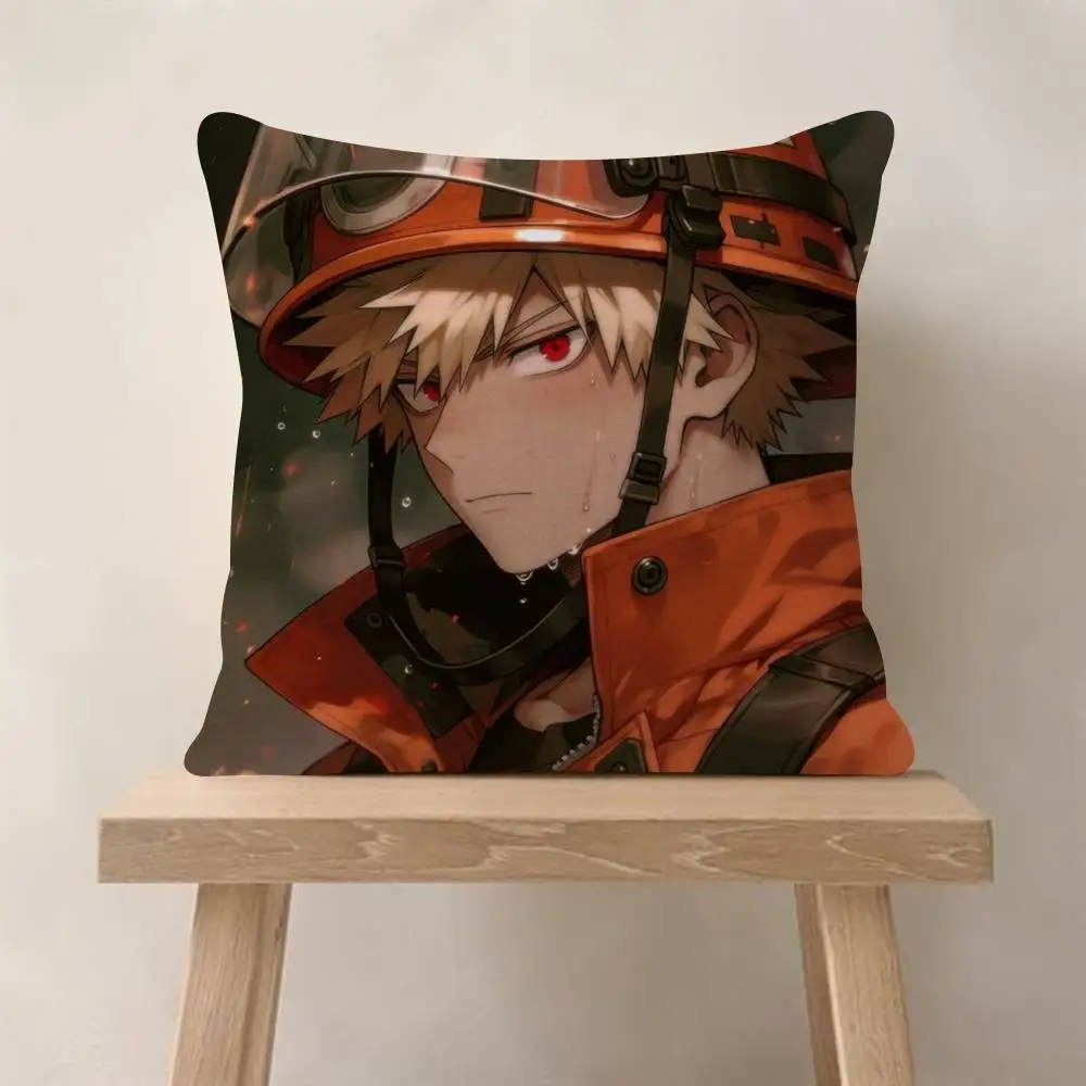My Hero Academia Bakugou Katsuki Kissenbezug, dekoratives Kissen, Sofa, Heimdekoration, Kissenbezüge – Detail 6
