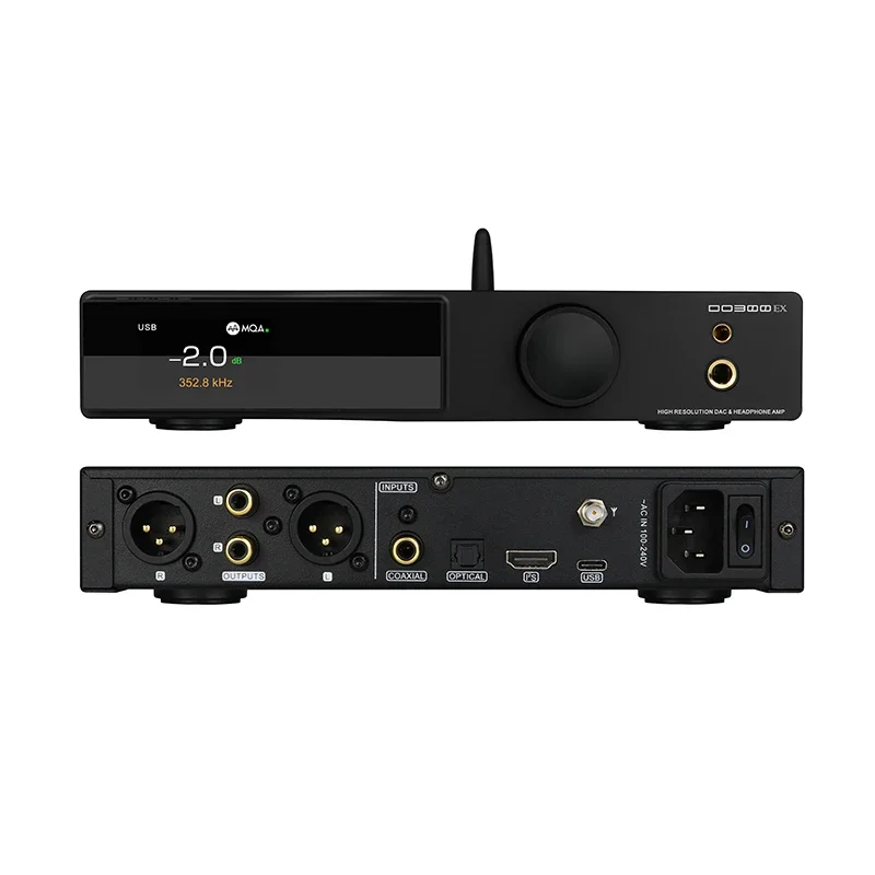 

SMSL DO300EX Audio Decoder & Headphone Amplifier AK4191 AK4499EX DAC XMOS XU-316 768KHz Decoding DSD512 Digital Pre-Amplifier