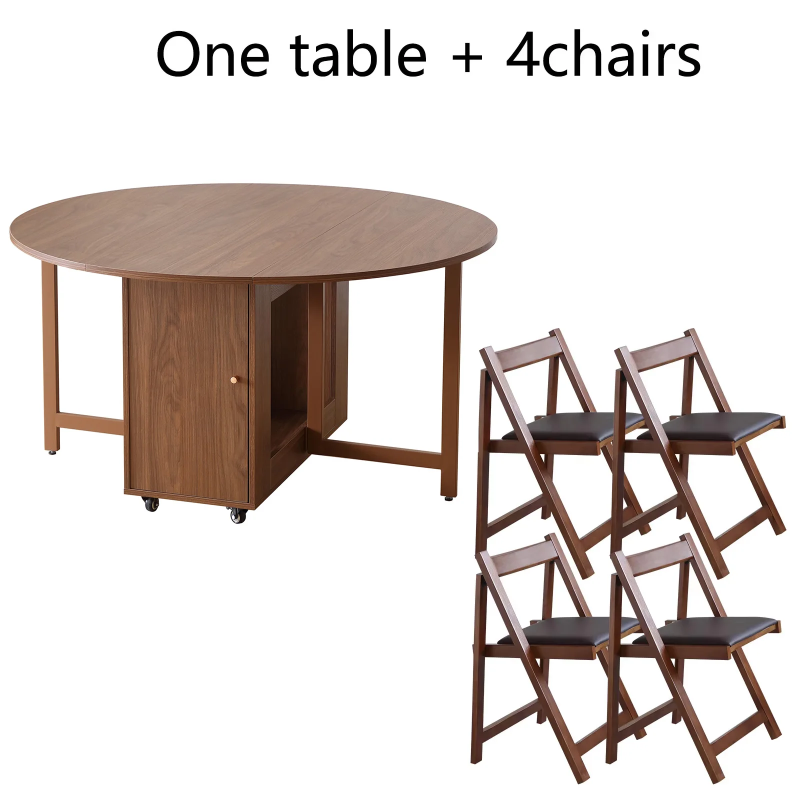 table with 4 chairs