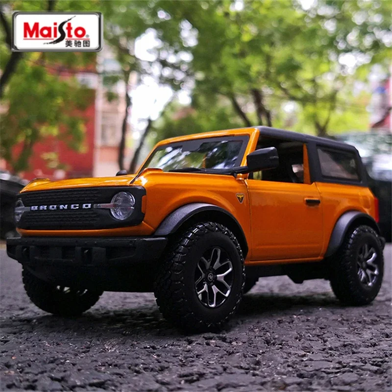 

Maisto 1:24 Ford Bronco Badland 2021 сплав модель автомобиля моделирование Diecasts металлическая игрушка внедорожная модель автомобиля коллекция детский подарок