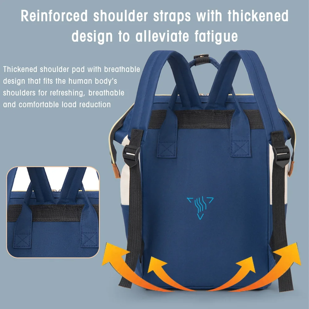 Maternity Bag  Baby Mummy Waterproof Lightweight Large Capacity Organizer Stroller Baby Multi-Function Diapers Bags Backpack