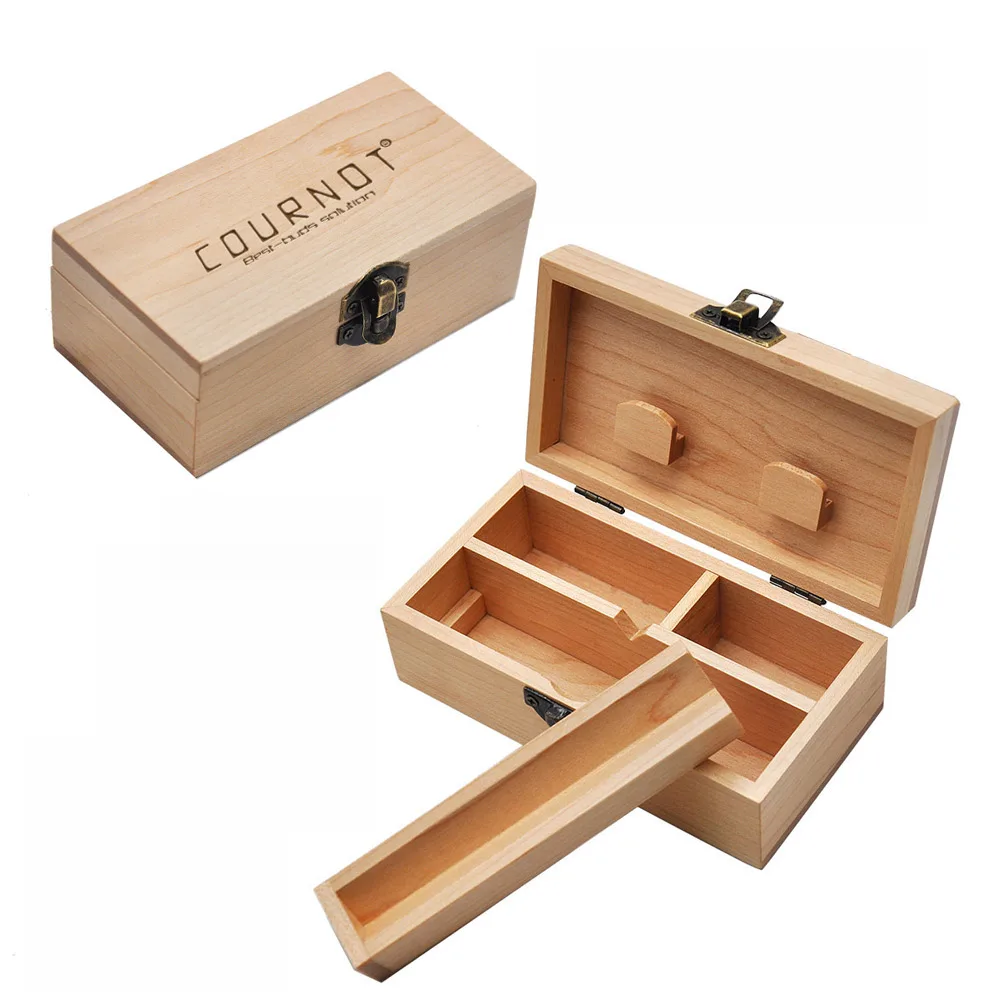 Large Wooden Box Length 170mm Width 150mm Height 60mm Wooden