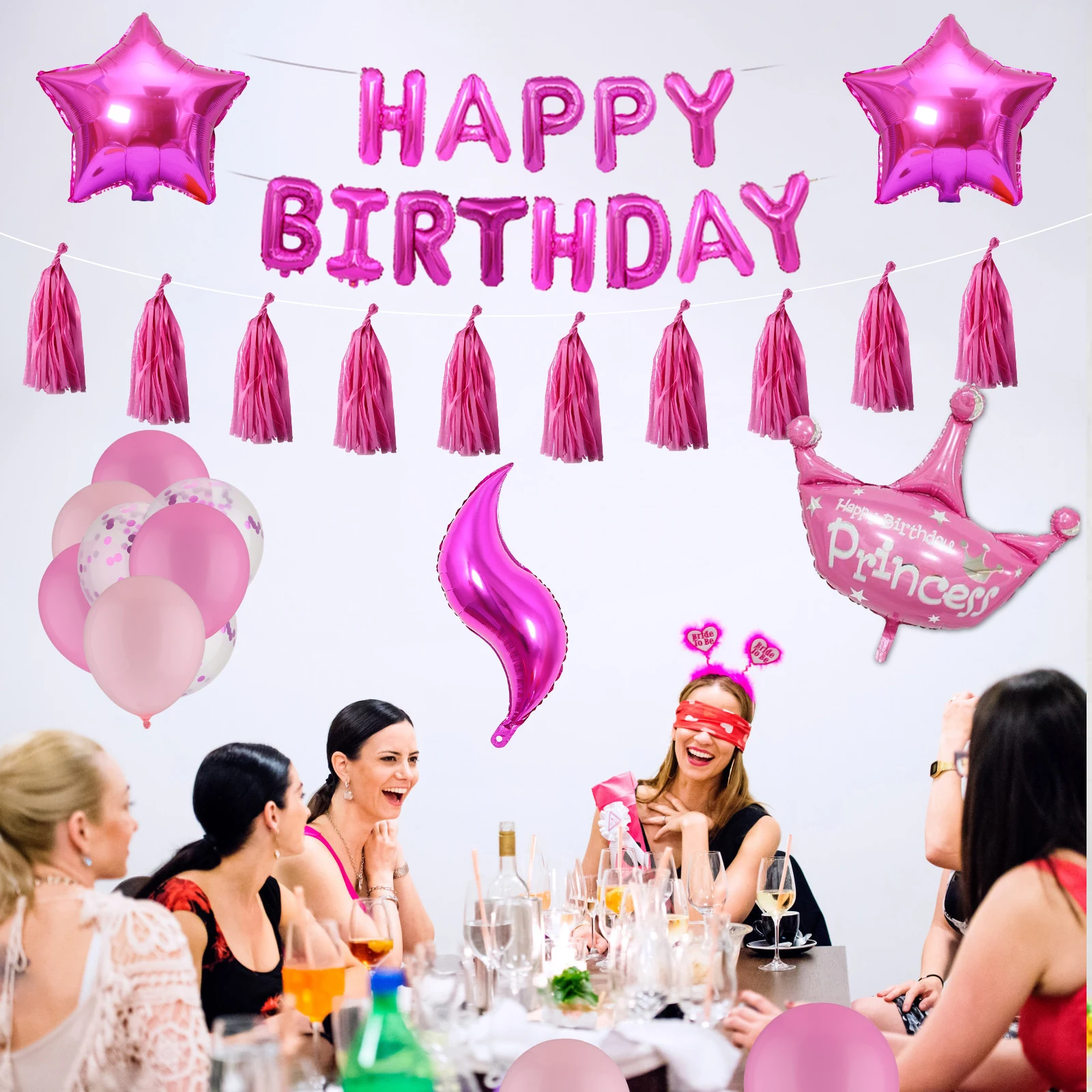 

18 Inch Rose Red Aluminium Foil For Birthday Party Foil 86/68/60pcs Balloons Foil Star Balloon Foil Balloons Clear Balloons