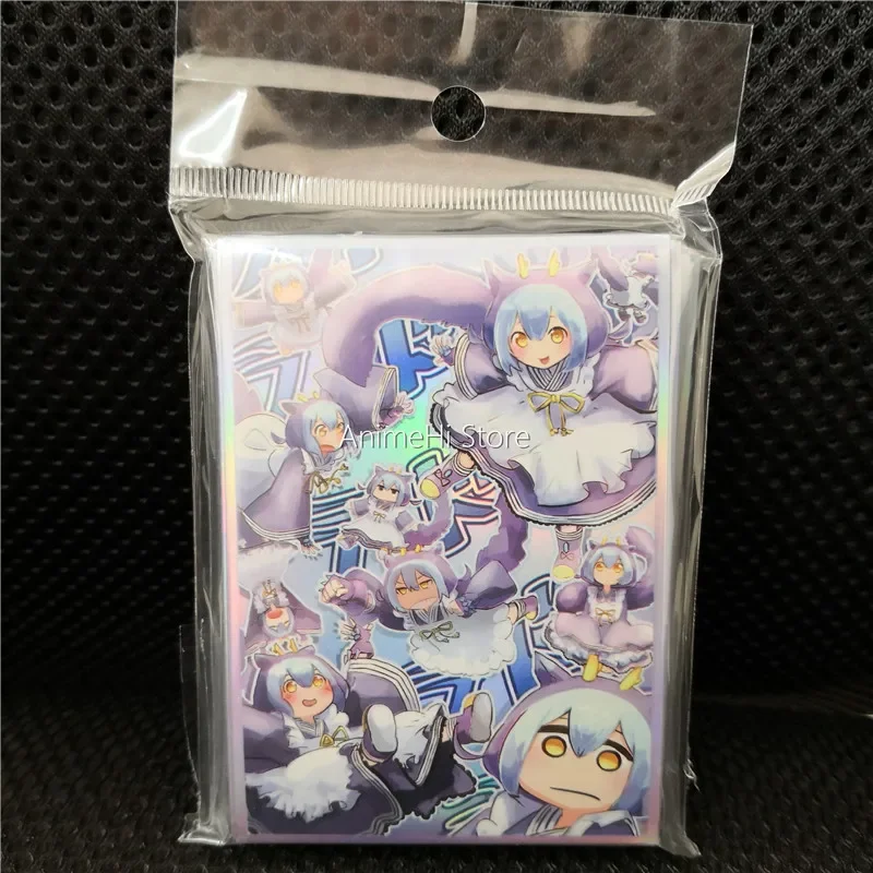 50 Pz/Borsa Gioco Yu-Gi-Oh! Lavanderia Dragonmaid Card Sleeves Anime Yugioh Sleeve Cards Protector Case Per Regalo