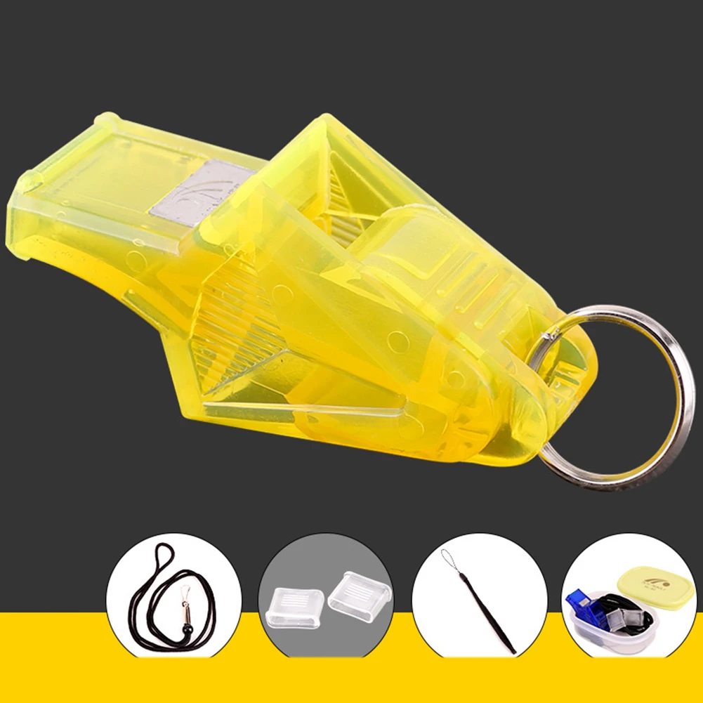 

Sports Whistle Referee Whistle Plastic Whistle Referee Whistle 130dB Volume ABS For Soccer High Quality No Ball Whistle