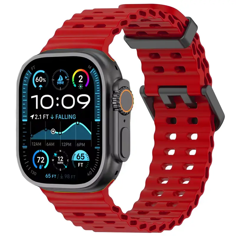 Ocean Strap For Apple Watch Band Ultra 3/2 49mm Series 11 10 46mm Sports Bracelet Wristband iWatch 9 8 7 6 5 SE 45mm 44mm Correa - Image 24