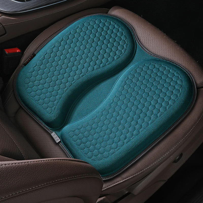Gel Car Seat Cushion Breathable Honeycomb Design Seat Cushions Tailbone  Pain Relief Seat Cushion For Most Cars - AliExpress