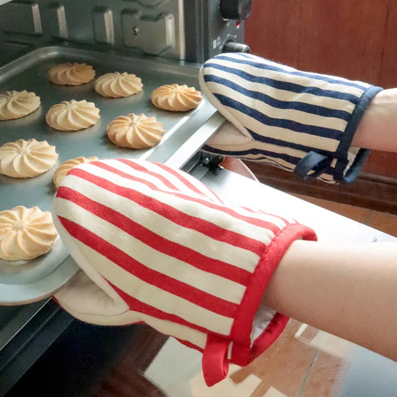 

1PC Cotton Anti-scalding Oven Gloves Mitts Potholder Kitchen Duckbill Shape Cotton Gloves Tray Dish Bowl Holder Oven Hand Clip