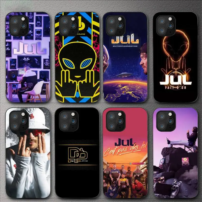 julien mari jul dp coque de téléphone extraterrestre pour iphone 11 12 mini 13 14 15 16 pro max plus coque
