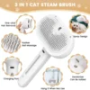 Upgraded 3 In 1 Pet Spray Grooming Comb Steamy Floating Hair Removal Cleaning Steam Brush Styling for Dogs Cats Accessories 5
