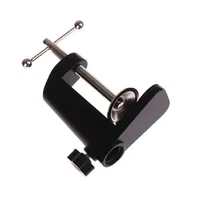 C-Shaped Clip Desk Table Mount Clamp For Microphone Suspension Boom Scissor Arm Stand Holder Table Light Bracket 2